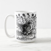 Mug Ours avec des tournesols (Gauche)