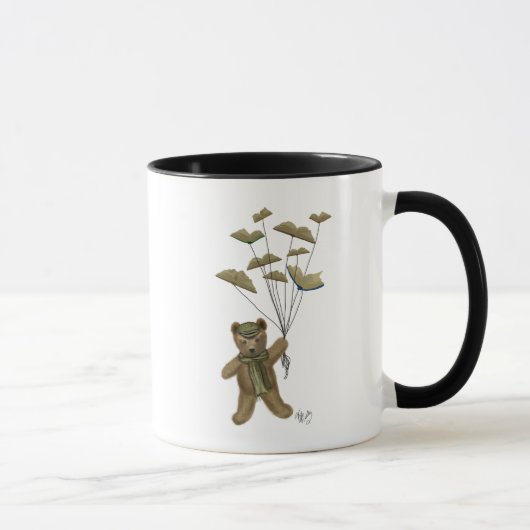 Mug Ours avec papillons du livre (Droite)
