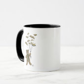 Mug Ours avec papillons du livre (Devant gauche)