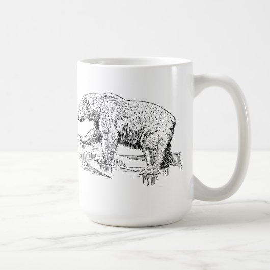 Mug Ours blanc (Droite)