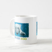Mug Ours blanc de zoo de San Diego (Devant gauche)