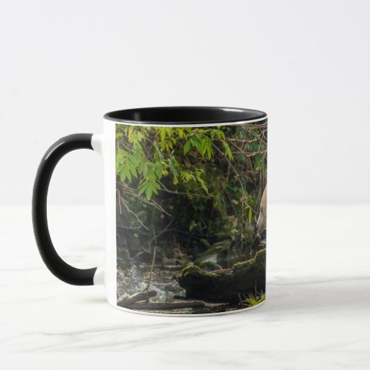Mug Ours blanc esprit (Gauche)