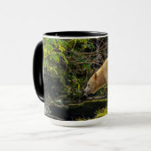 Mug Ours blanc esprit (Devant gauche)