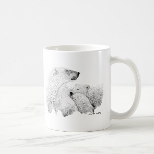 Mug Ours blancs (Droite)