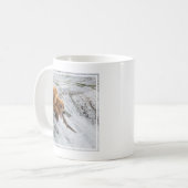 Mug Ours brun attrape un saumon rouge (Devant gauche)