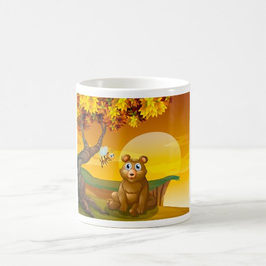 Mug Ours Brun Coucher de Soleil