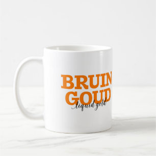 Mug Ours brun d'Eurasie Goud/vocabulaire néerlandais
