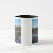 Mug Ours brun, grizzly, truie et oursons dans (Centre)