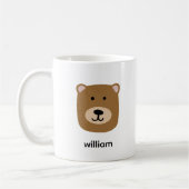 Mug Ours brun mignon (Gauche)