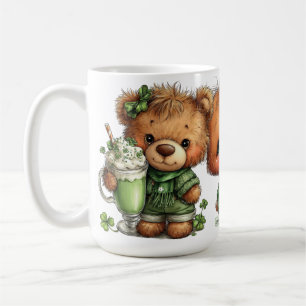 MUG OURS BRUNS IRLANDAIS VÊTUS TEDDY ADORABLES MIGNONS