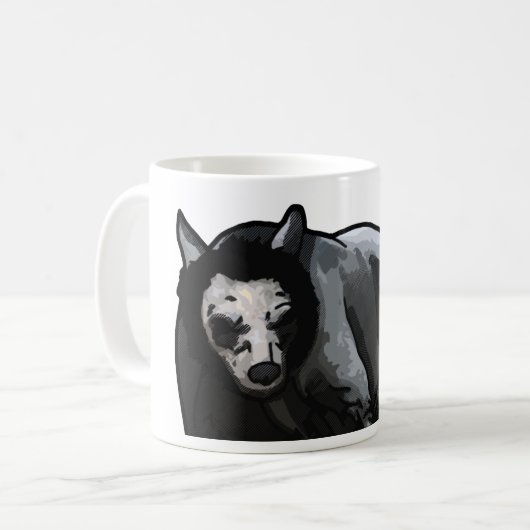 MUG OURS CHAUVE (Devant gauche)