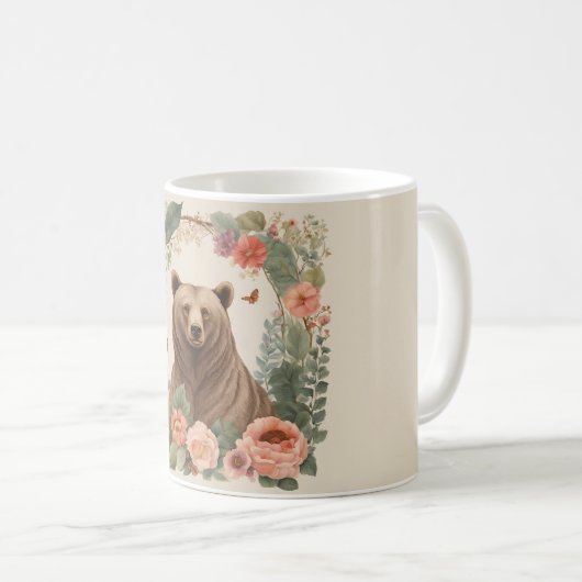 Mug Ours cottagecore (Devant droit)