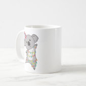 Mug Ours d'anniversaire Koala Ours Ours Garland Coffee (Devant gauche)