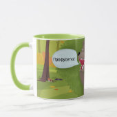 Mug Ours dans les buissons (Gauche)