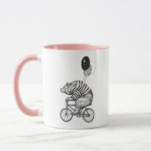 Mug Ours de bicyclette de ballon (Gauche)