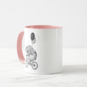 Mug Ours de bicyclette de ballon (Devant gauche)