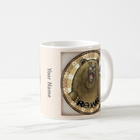 Mug Ours de fraises (Devant droit)