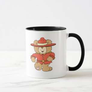 Mug Ours de Gendarme Canadien