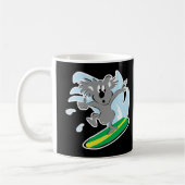 Mug ours de kala surf amusant (Gauche)