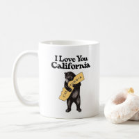 Ours de la Californie de cru "je t'aime,"