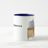 Mug Ours de la vie de travail (Centre)