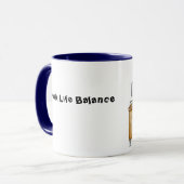 Mug Ours de la vie de travail (Devant gauche)