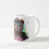 Mug Ours de légende de rue - Design graphique Cool (Devant droit)