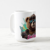 Mug Ours de légende de rue - Design graphique Cool (Devant gauche)
