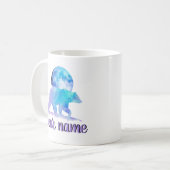 Mug Ours de lune polaire.Personnalisé ton nom (Devant gauche)