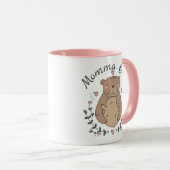 Mug Ours de maman douce avec bébé (Devant droit)