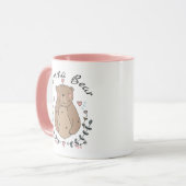 Mug Ours de maman douce avec bébé (Devant gauche)
