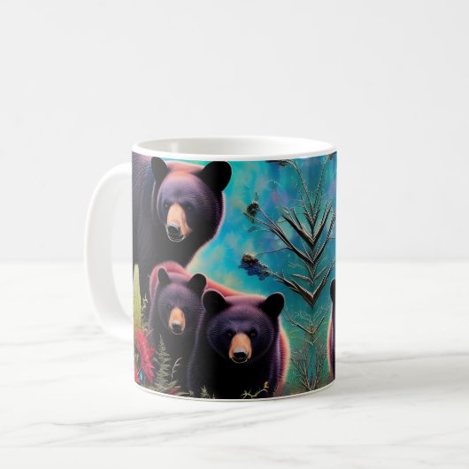 Mug Ours de Momma et petits (Devant gauche)