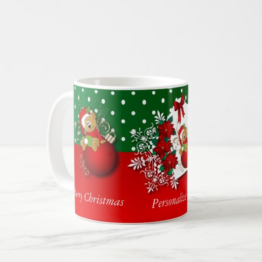 Mug Ours de Noël (Devant gauche)