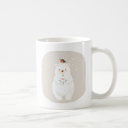 Mug Ours de Noël (Droite)