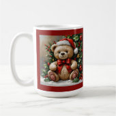 Mug Ours de Noël au houx (Gauche)