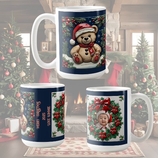 Mug Ours de Noël sous la neige