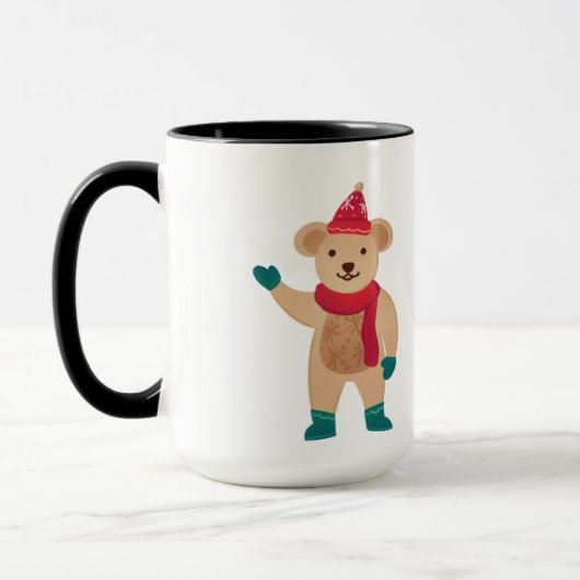 Mug Ours de Noël Tesco (Gauche)