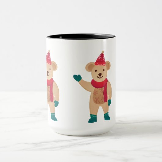 Mug Ours de Noël Tesco (Centre)
