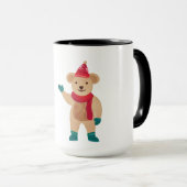 Mug Ours de Noël Tesco (Devant droit)