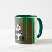 Mug Ours de panda dans la boue de Bamboo (Devant droit)