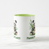 Mug Ours de panda propulsé par des plantes (Centre)
