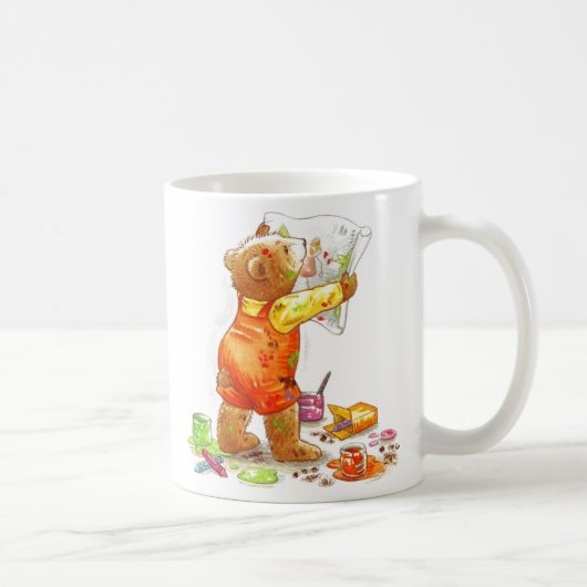 Mug Ours de peintre (Droite)