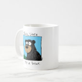 Mug ours de regard fixe (Devant gauche)