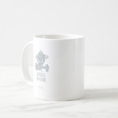 Mug Ours de Smilin de gardes forestières d'ukulélé et (Devant gauche)