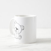 MUG OURS DE TEDDY DOUX (Devant gauche)
