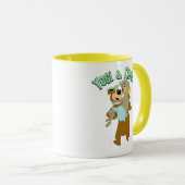 Mug Ours de Yogi portant un ours de Cindy (Devant droit)
