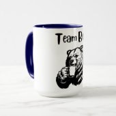 Mug Ours d'équipe (Devant gauche)