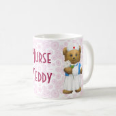 Mug Ours d'infirmière - ours de nounours (Devant droit)