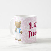 Mug Ours d'infirmière - ours de nounours (Devant gauche)