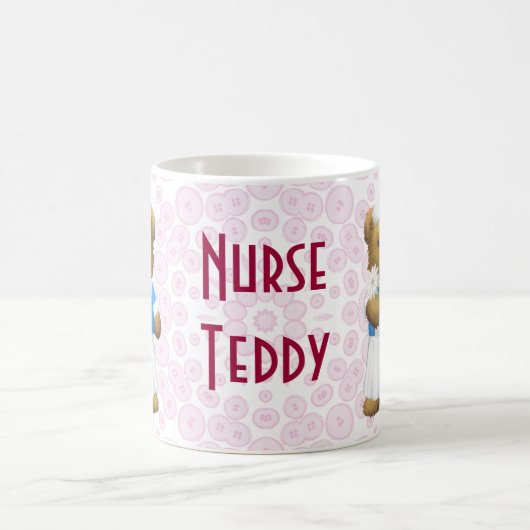 Mug Ours d'infirmière - ours de nounours (Centre)